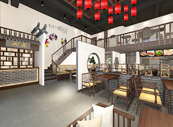 湘遇餐廳設(shè)計(jì)
